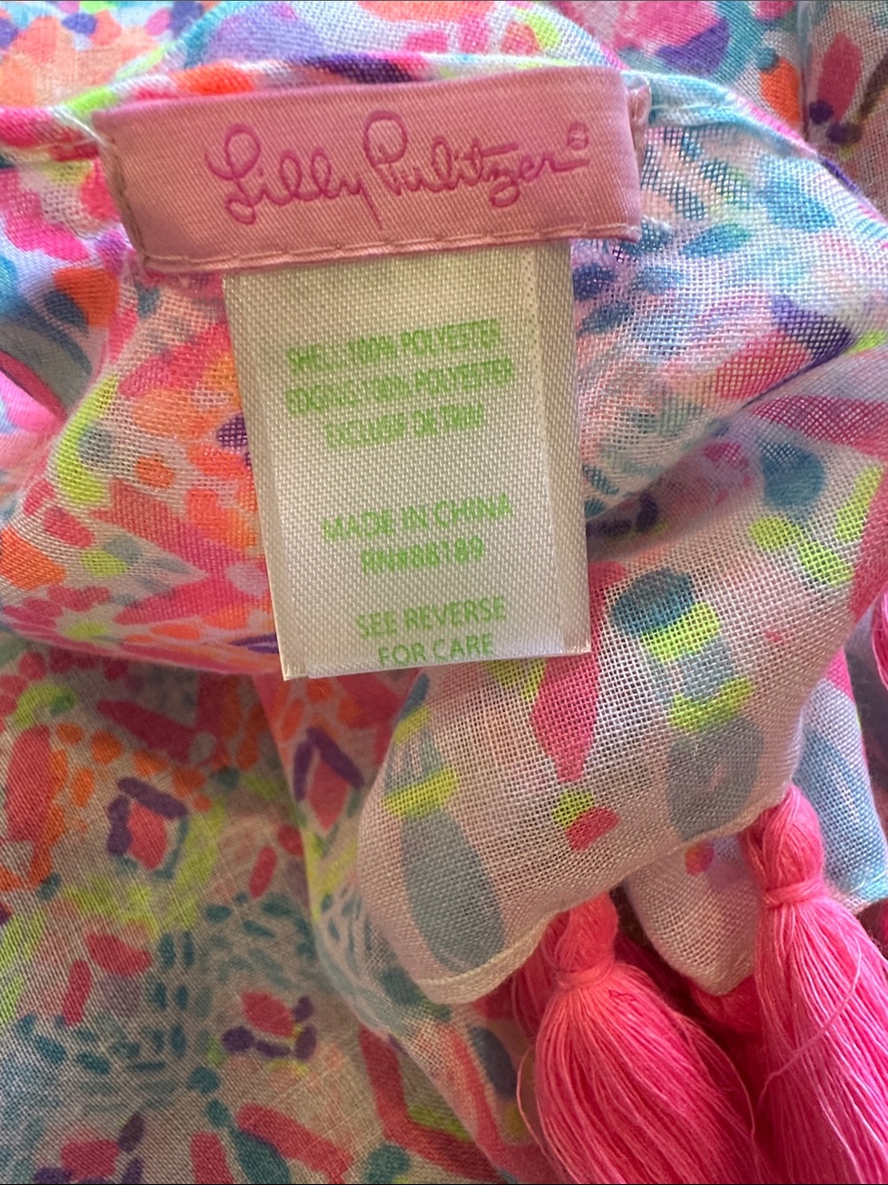 Lilly Pulitzer Scarf - Picture 2 of 4